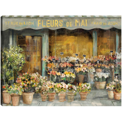 Fleurs de Mai by Studio Arts Canvas Art Print