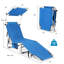 Chaise longue inclinable et pliable Omari-1303248118