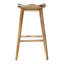 Tabouret de bar en bois massif
