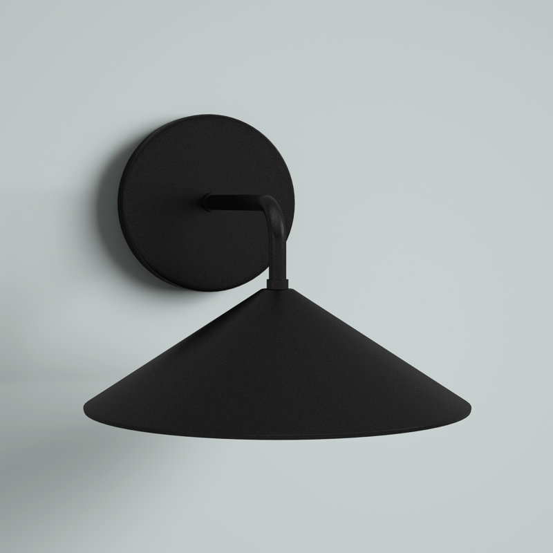 Luminaire de grange d'extérieur à DEL intégré à 1 ampoule H 7,5 po Johnson Sand Johnson