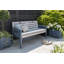 Lillie Solid Wood Eucalyptus Outdoor Bench