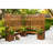 Merell Eucalyptus Wood Planter Box