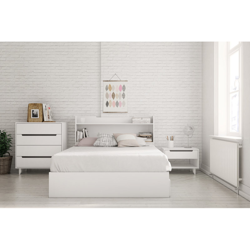Husman Headboard, Queen, White