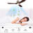 52-Inch Ceiling Fan With Light, 3 Light Walnut Wood Blades, Remote Control, Reversible DC Motor For Living Room-143533721-143533722