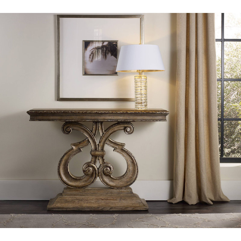 Charlene 48'' Solid Wood Console Table