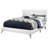 Bed Platform, Teen, Frame, Upholstered, Pu Leather Look, Metal Legs-838080152-889013288