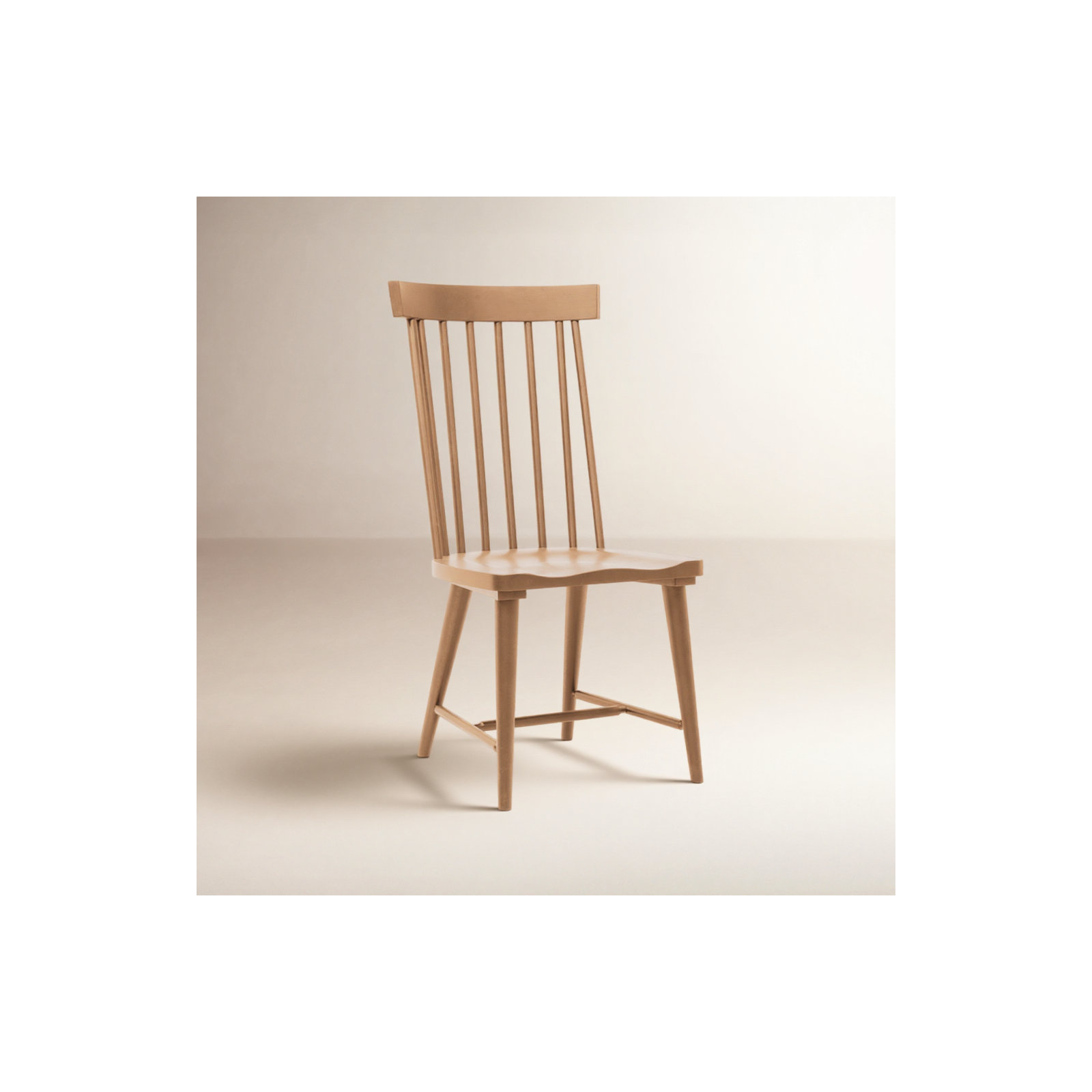 Mya Windsor Dining Chair, Brown