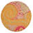 Opulent Nina Black Hand Tufted Wool Orange Transitional Floral Area Rug-16355984