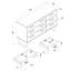 Ritzman 6 Drawer 119.3cm W Double Dresser-1237217054
