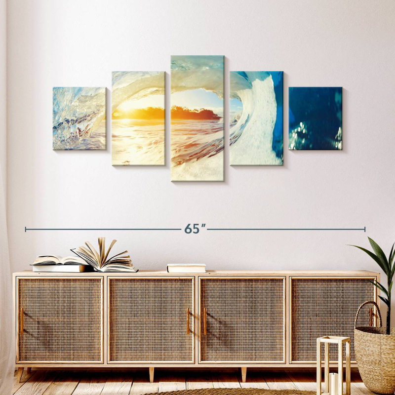 Crashing Wave, H 24 po x l 55 po