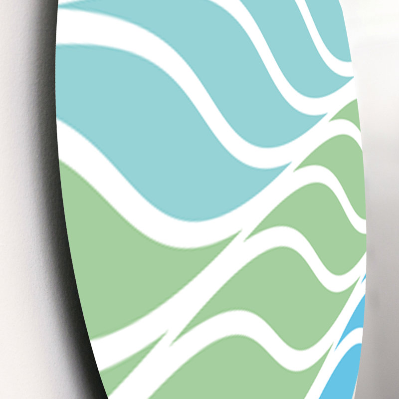 Abstract Wall Decor on Metal