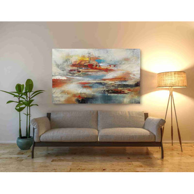 «Tesiturno II» par Gabriela Villarreal, art mural sur toile