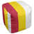 Rouge / jaune / blanc