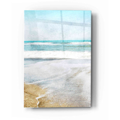 " Serene Coast Vertical " by Linda Woods