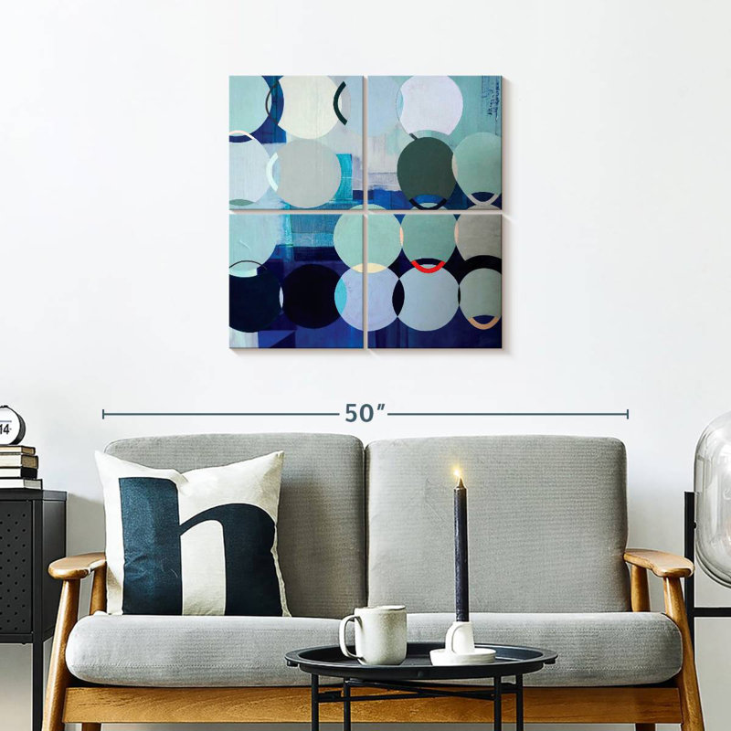 Circles No. 3, 26" H x 26" W