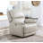 Musso Genuine Leather Dual-Power Glider Recliner