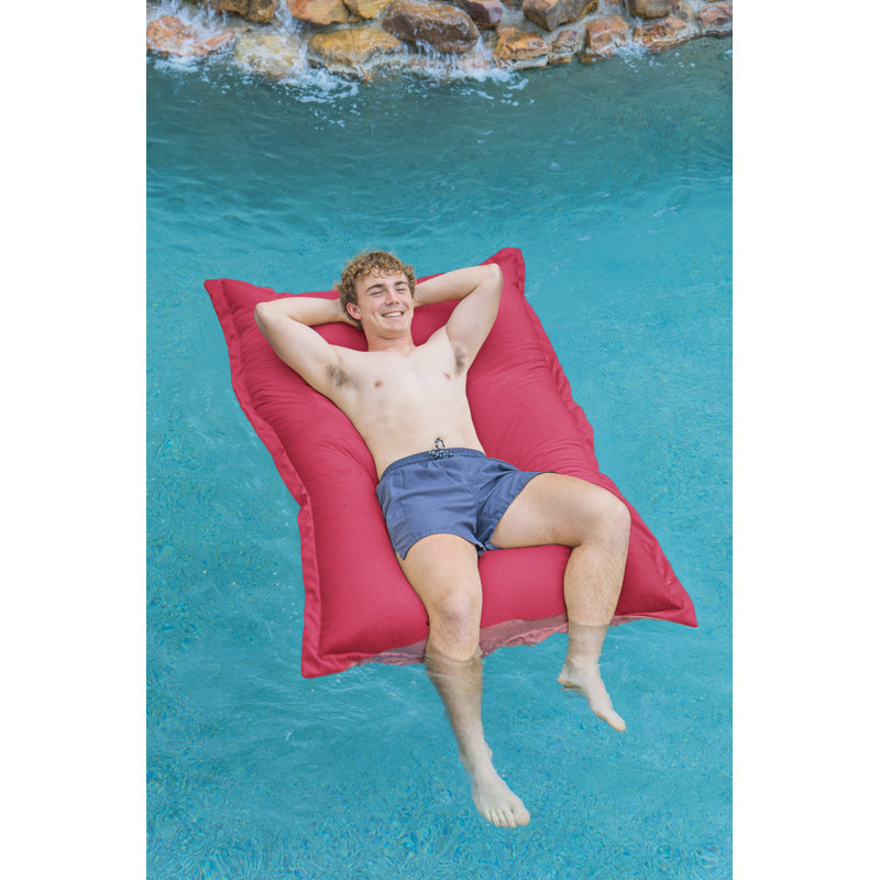 Flotteur et chaise longue Sunbrella, Sunbrella rose