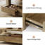 Four Leg Coffee Table with Storage