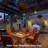 4.5W 12V Outdoor Pendant Light, 4.29Inch Low Voltage Hanging Tree Lights, 2700K, Red Bronze-1228263246