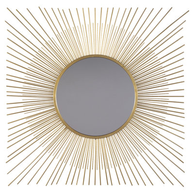 Aislinn Metal Sunburst Wall Mirror