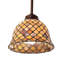 Luminaire suspendu 1 lumière en bronze acajou