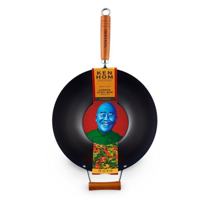 Ken Hom Non-Stick Stainless Steel Wok