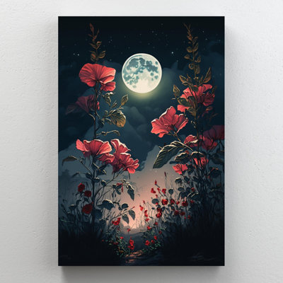 " Hibiscus 1 Under The Mooonlight "