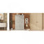 Armoire à 3 portes avec tablettes