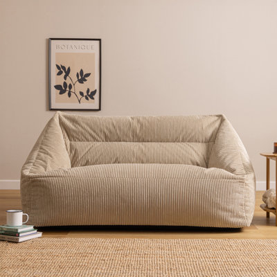Icon Adult Corduroy Refillable Bean Bag Sofa