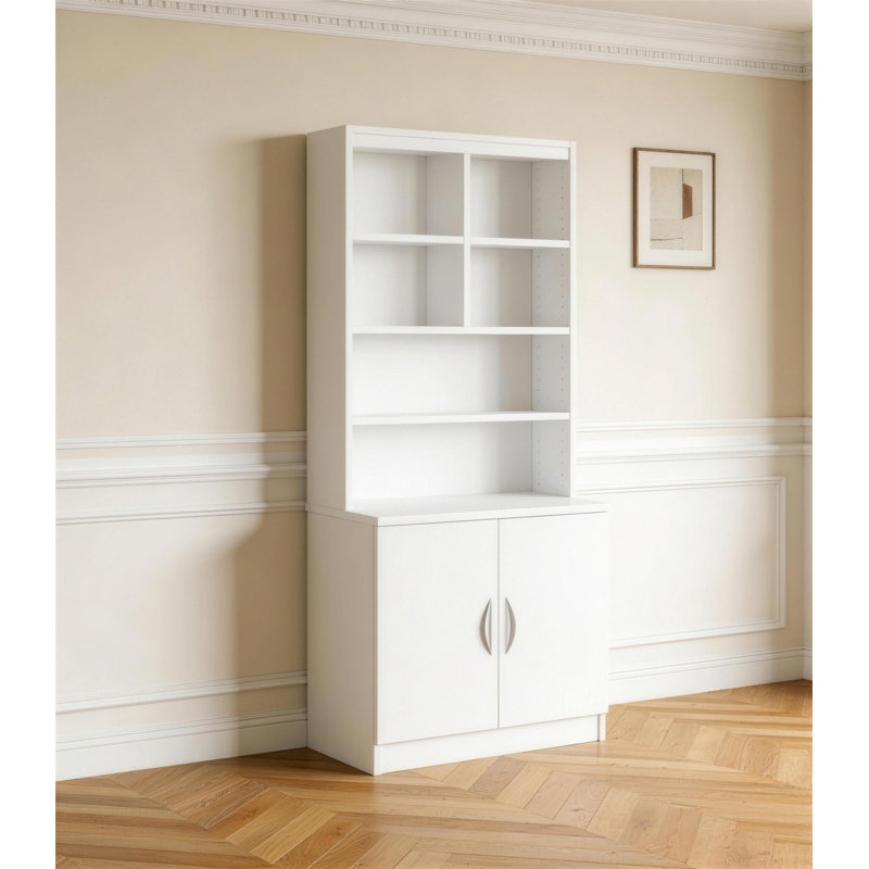 Kingston 2 -Door Storage Cabinet, White