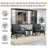 Polett Teak Outdoor Two-person Patio Set With Cushions And Side Table-140090764-140090760