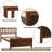 Rashodd Solid Wood Slat Bed-581869047