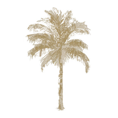 Buteau palmier naturel II par Kristen Drew