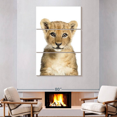 Adorable bébé lion Brampt