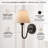 Beacon Brass Armed Wall Sconce-880708776