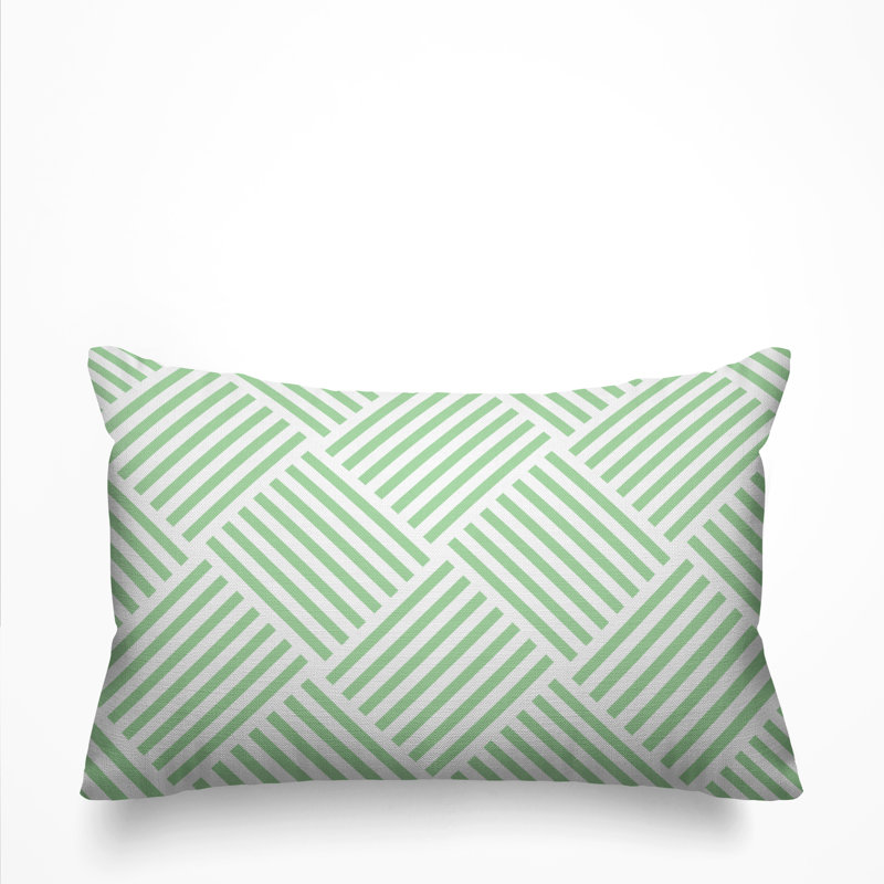 Housse et insert de coussin d'extérieur Langley, Menthe