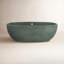 Avalon NativeStone Freestanding Soaking Cement Bathtub-32504371-114254244