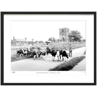 Goodmanham, Church C1965 1 Piece Single Picture Frame Wall Art