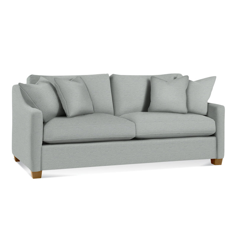 Oliver Sofa, Brown Geometric, 0456-33, Havana