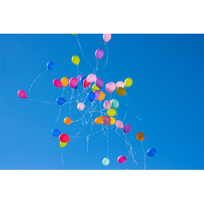 Balloons by Baydavn0211 - Wrapped Canvas Print