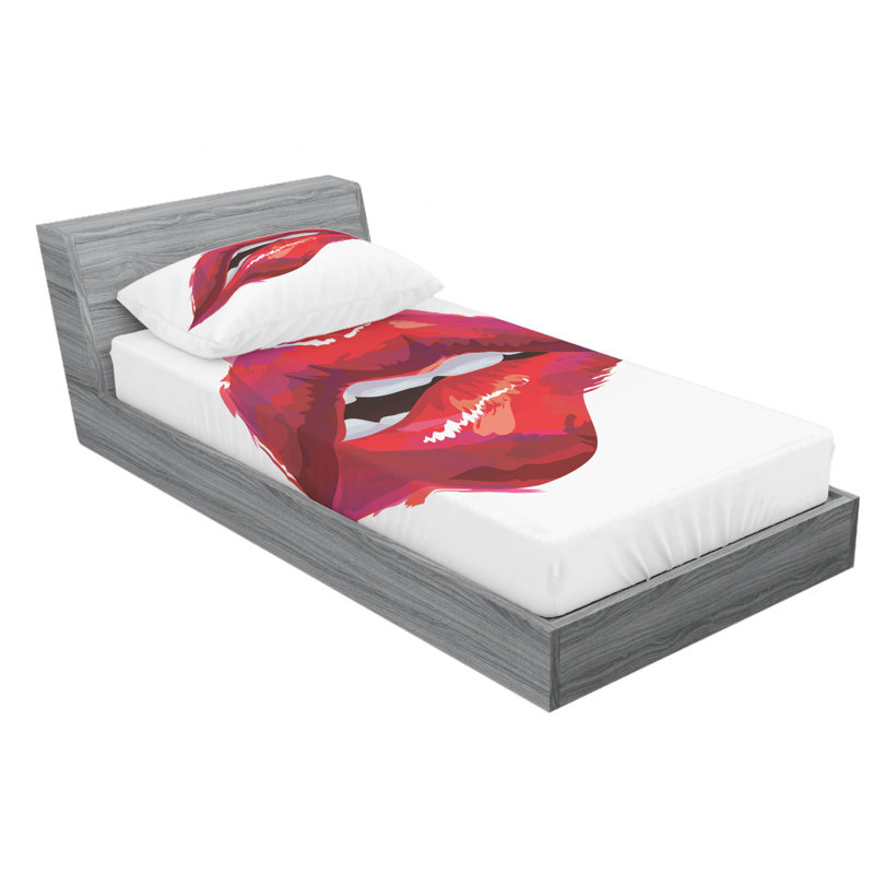 Microfiber Sheet Set, Twin Sheet Set + Fitted Sheet + 1 Pillowcase