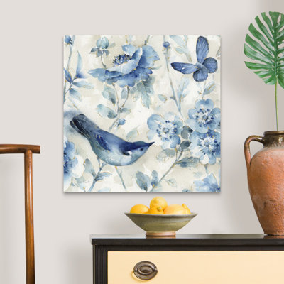" Indigold XI " by Audit Lisa Painting Print