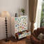 Table de chevet d'appoint 5 tiroirs Painted