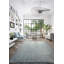 Ulverston Structural Flatweave Worn Out Teal Rug-2036081241