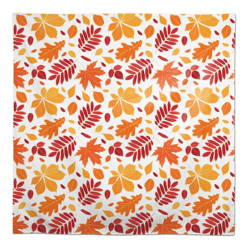 Costa Fall Leaf Pattern Tablecloth