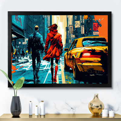 Art mural sur toile New York Love II - City New York