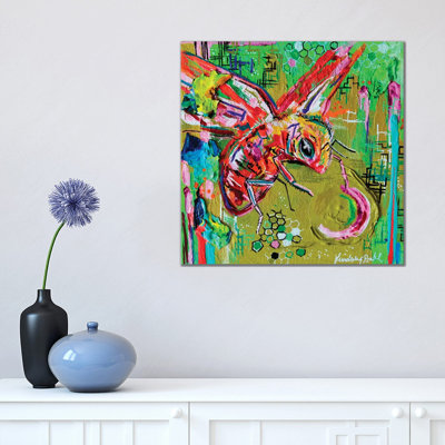 Buzz II by Lindsey Dahl - Wrapped Canvas Gallery-Wrapped Canvas Giclée