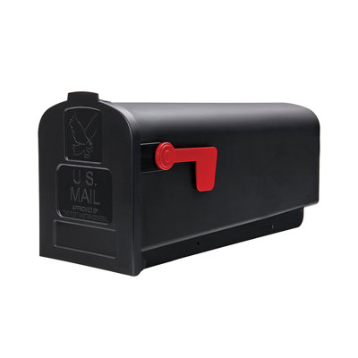 Parsons Plastic Post Mounted Mailbox