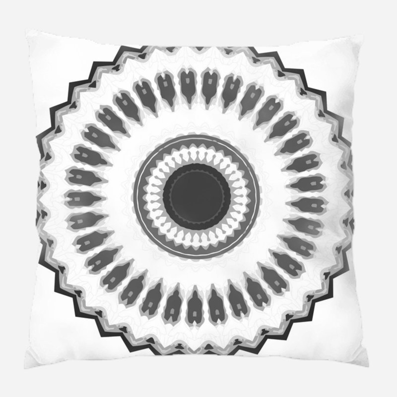 Coussin mandala, Intérieur
