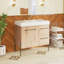 Meuble-lavabo autoportant 35,4 po avec plateau en résine-133699744